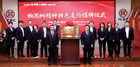 讲述工商银行内蒙古分行的故事 红色金融守望者系列报道(二)　相思树的故事  兴安盟分行在红色大地担当新作为