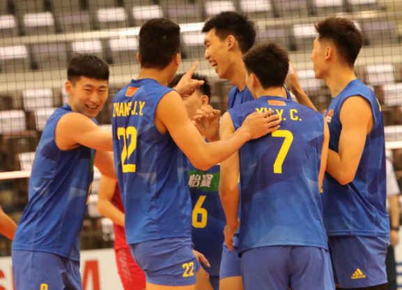 亚洲男排锦标赛中国队两战两胜闯入八强
