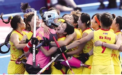 险胜世界第四英格兰 中国女曲获世界超级联赛首胜