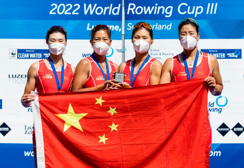 赛艇世界杯收官 中国队获两项年度总冠军