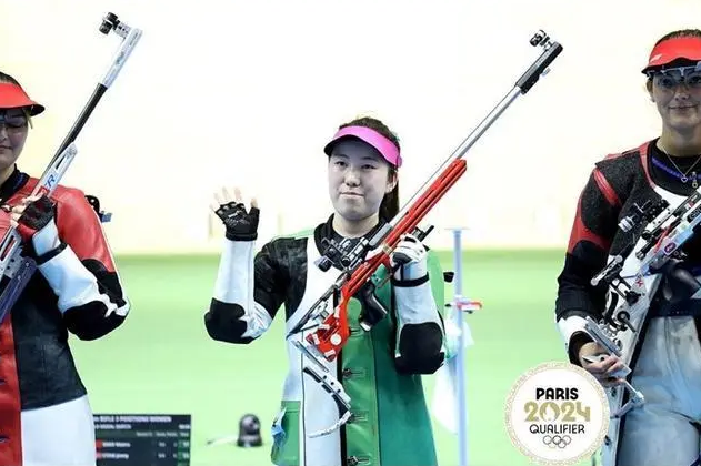 射击世锦赛：中国队拿满8个奥运席位